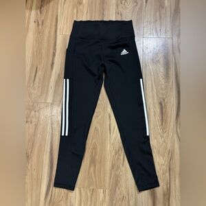 Adidas women’s Black and White Leggings